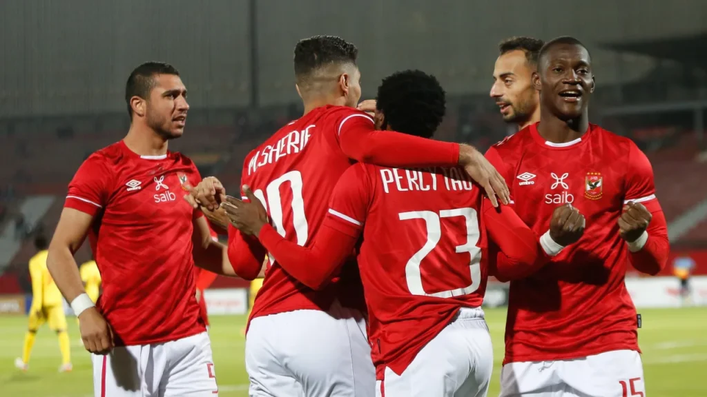 Al-Ahly-player-celebrates-a-goal-in-a-recent-match.-Photo-CAF-Online.