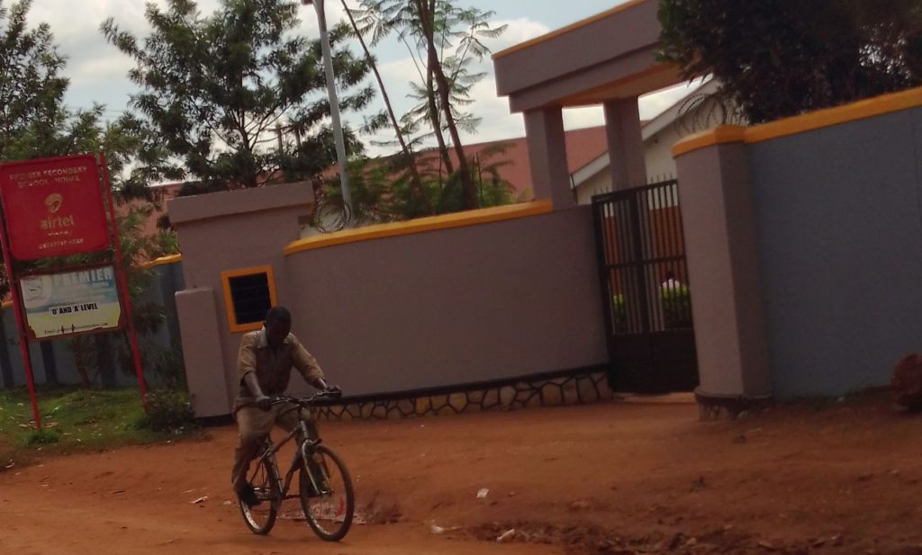 Premier Secondary School in Hoima City on Monday. Corporal punishment in schools is an offence punishable by imprisonment for a term not exceeding three years or to a fine not exceeding one hundred currency points. Credit: Peace Lawrence Ayesigwa/The Albertine Journal