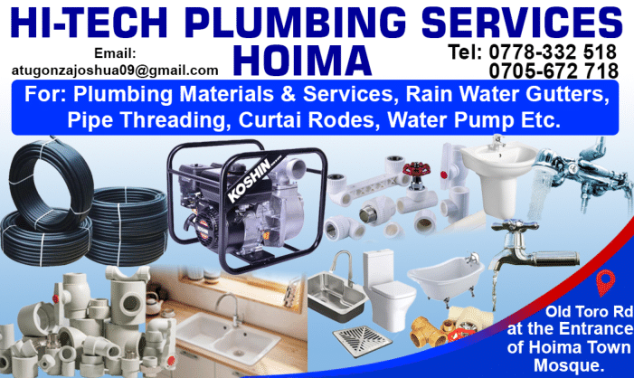 Hi-tech plumbing-services Hoima