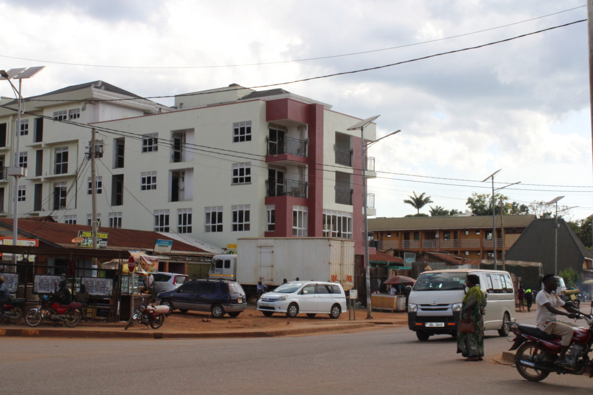 Buildings along Main Street in Hoima City. Photo: Robert Atuhairwe/The Albertine Journal.
