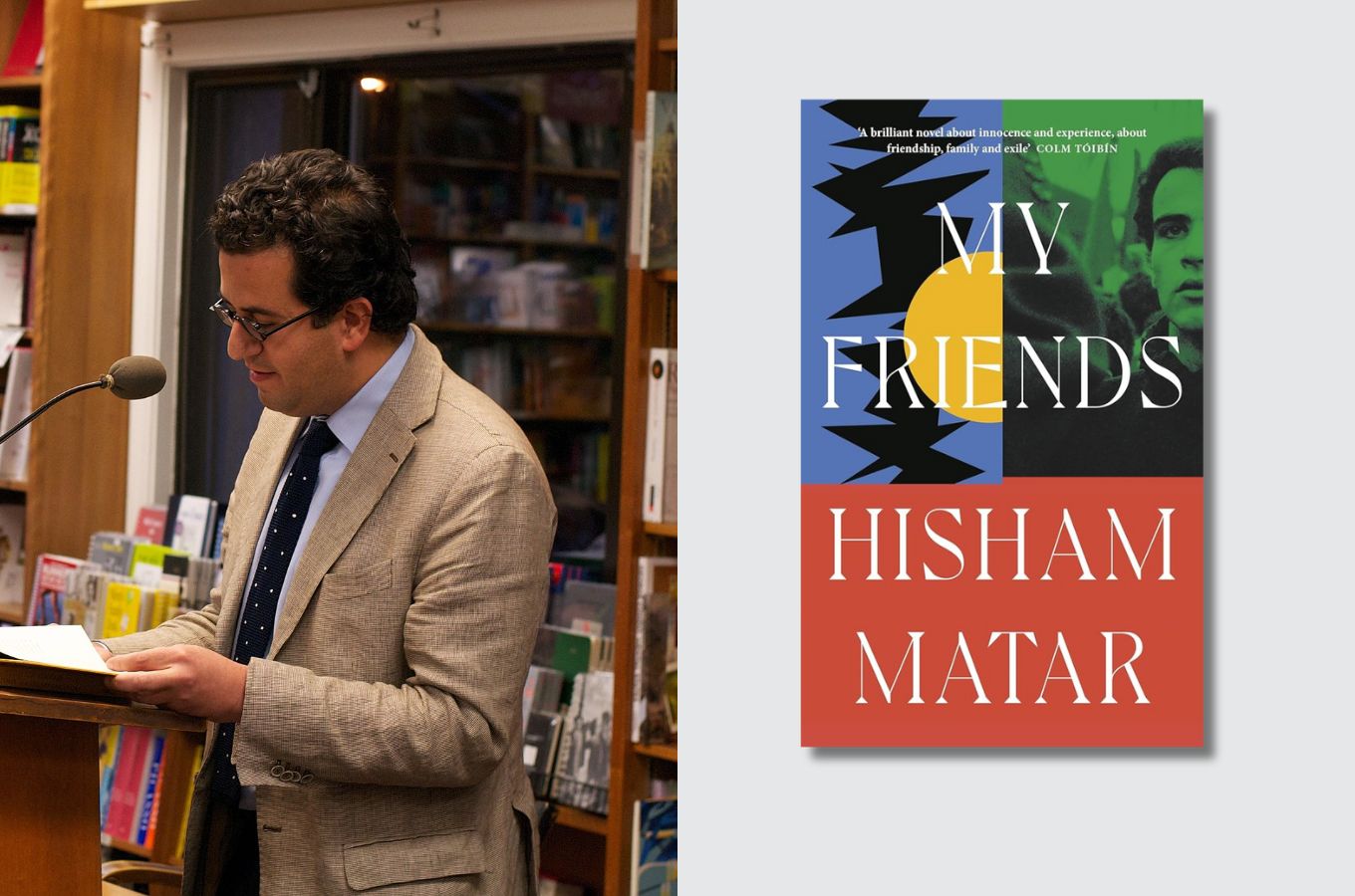 British-Libyan novelist Hisham Matar. Internet Photo.