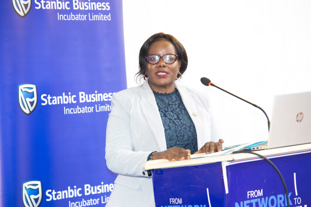 Catherine Poran, the Chief Executive of Stanbic Business Incubator.