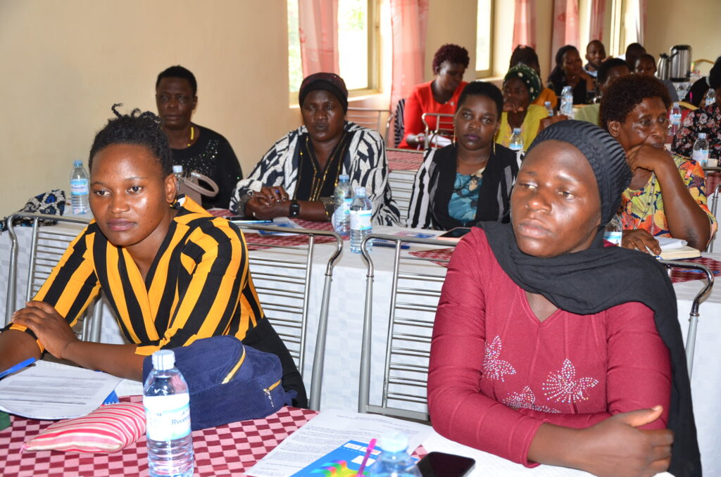 People with different impairments attending the annual Masindi GBV meeting recently. Credit: Yosam Gucwaki/The Albertine Journal.